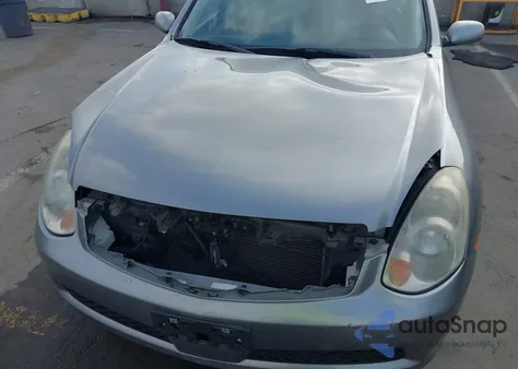 2006 Infiniti G35 from USA, damaged, VIN JNKCV51E56M513069